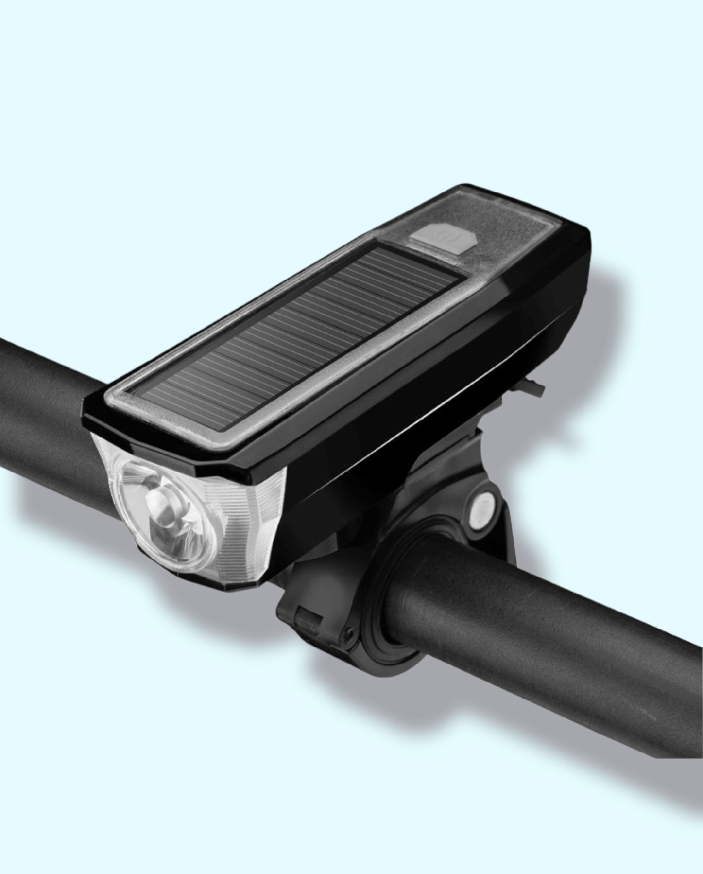 Lampe solaire+USB pour cycliste